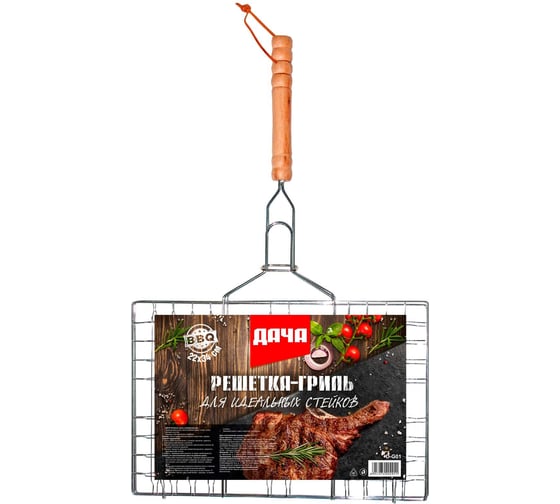 Изображение товара Решетка-гриль СОЮЗГРИЛЬ Дача 22x34 см D-G01