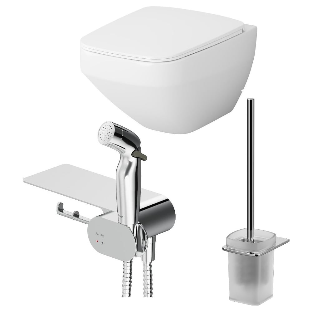 Изображение товара Подвесной унитаз AM.PM Inspire V2.0 CK50H0603W с сиденьем