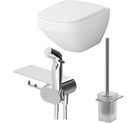 Изображение товара Набор: подвесной унитаз с гигиеническим душем AM.PM Inspire V2.0 CK50H0603W