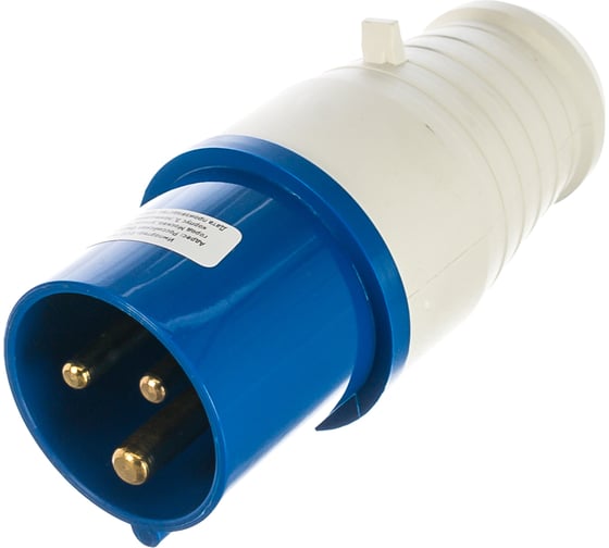 Изображение товара Переносная вилка ЭРА 013 2Р+РЕ 16А 220В IP44 Б0032849