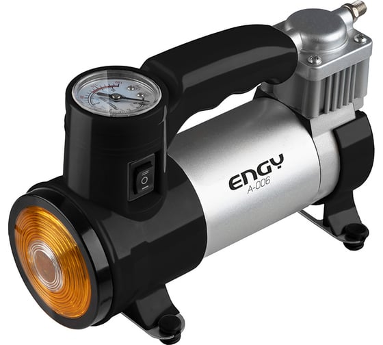 Изображение товара Автомобильный компрессор Engy a-006 черный 998585