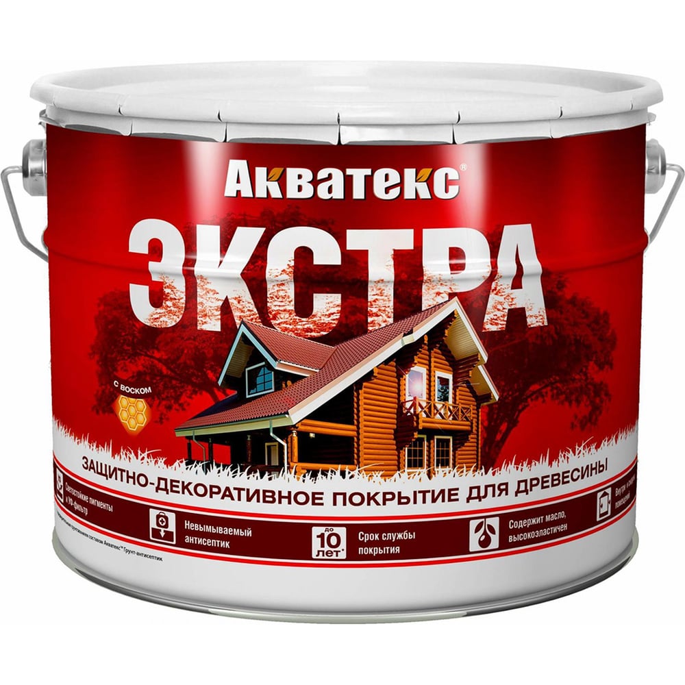 Защитно-декоративное покрытие АКВАТЕКС акватекс-экстра 259784
