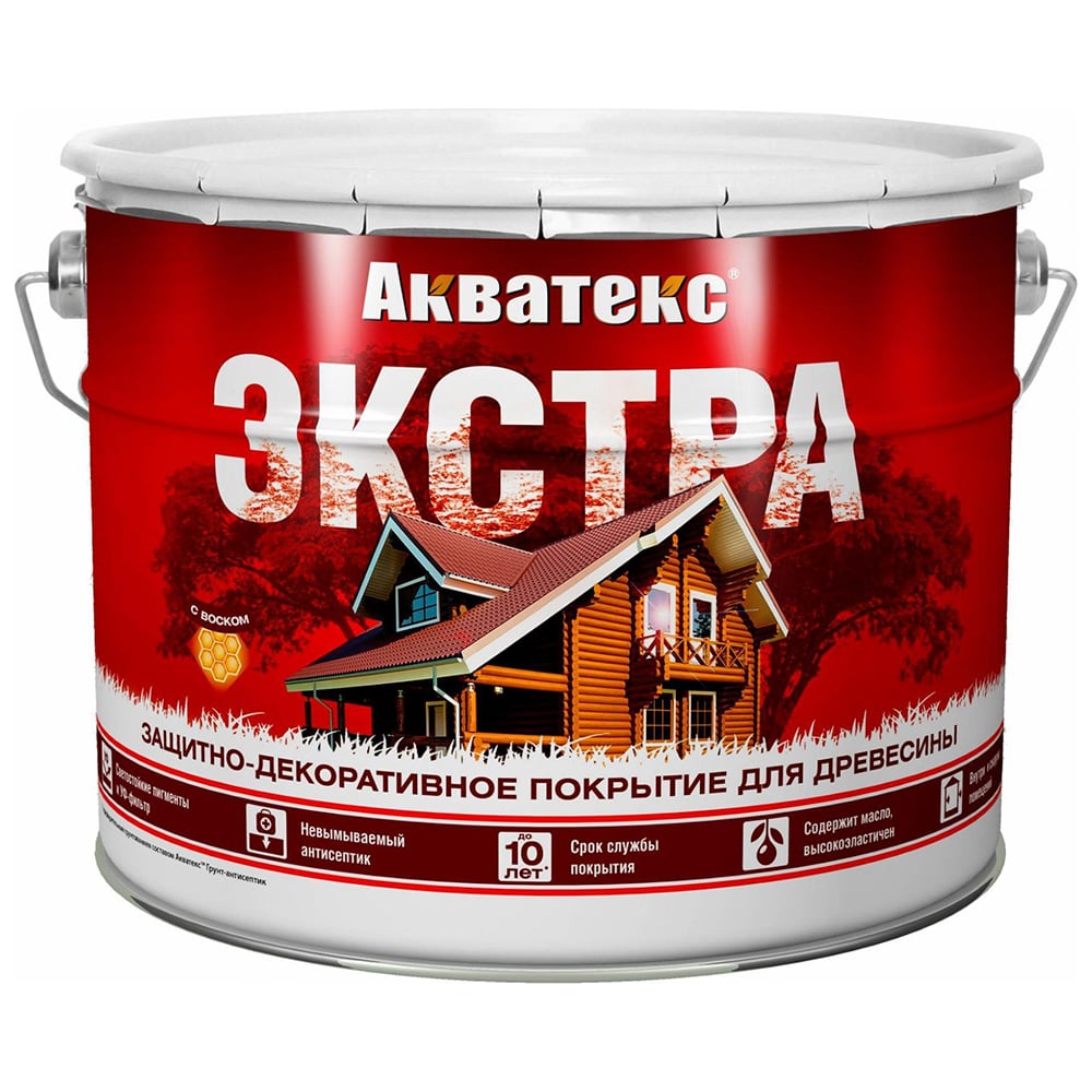 Защитно-декоративное покрытие АКВАТЕКС акватекс-экстра 259786