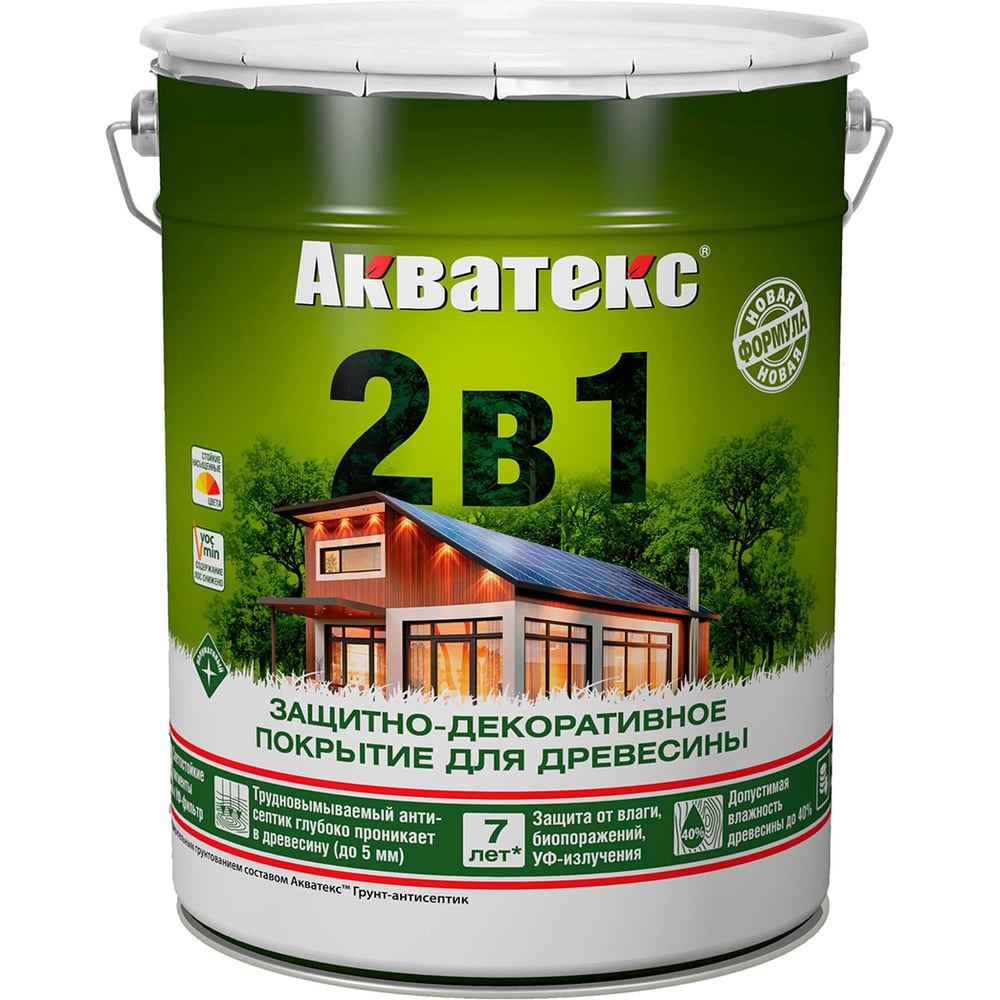 Защитно-декоративное покрытие АКВАТЕКС акватекс 257237