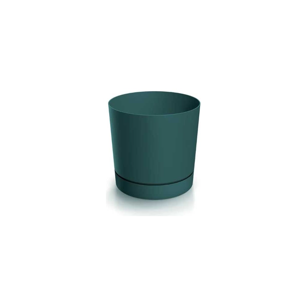Изображение товара Кашпо Prosperplast d POP200-2411U 20x19,6 см с поддоном 4,6 л зеленое