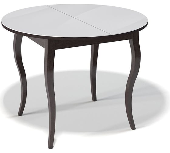 Изображение товара Стол KENNER 1000 С венге/стекло белое сатин 326507