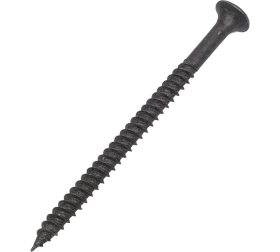 Изображение товара Саморез по металлу Dr. Bronz черный, острый, 3.8x65 мм, 0,5 кг SM65500