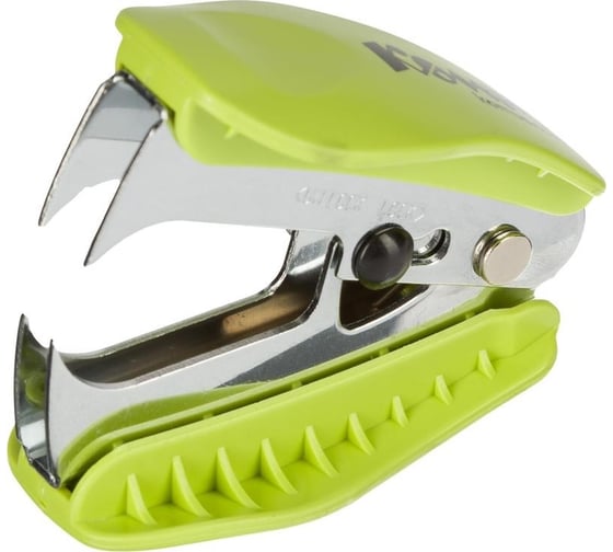 Изображение товара Антистеплер Комус pasgr2430 №10, 246, 266, до 30 листов, пластик-сталь, зеленый 1271909