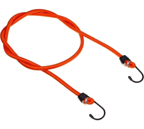 Изображение товара Резинки-стяжки ЕРМАК NG набор 10 шт. 120 см, D-8 мм, металлические крючки 725-007