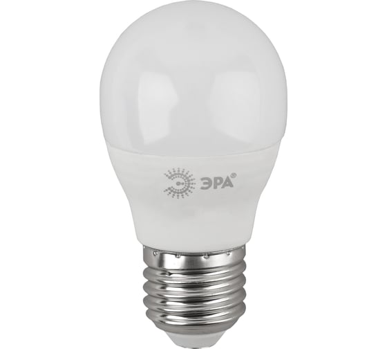 Изображение товара Светодиодная лампа ЭРА LED P45-7W-860-E27, шар, холодный Б0031402