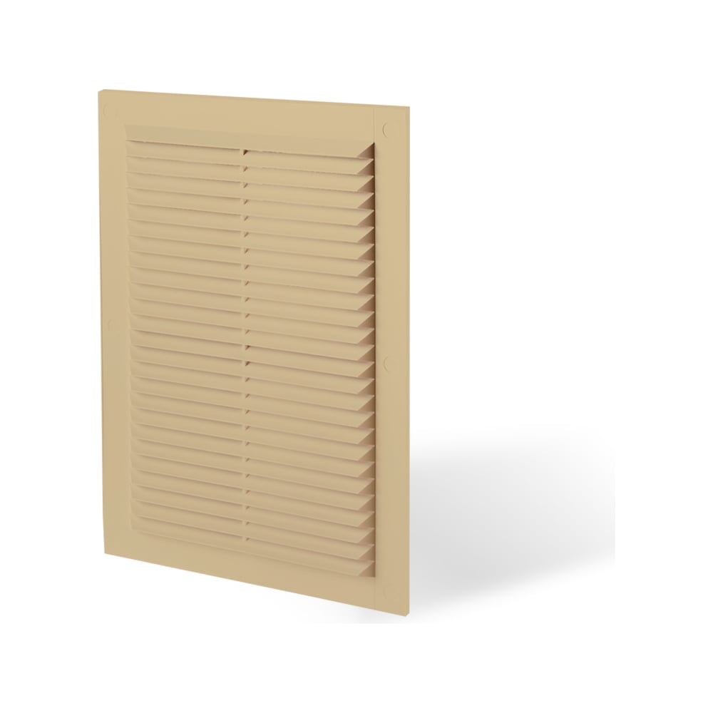 Изображение товара Решетка серия2 бежевый Zernberg 2417 внутренняя вентиляционная с москитной сеткой