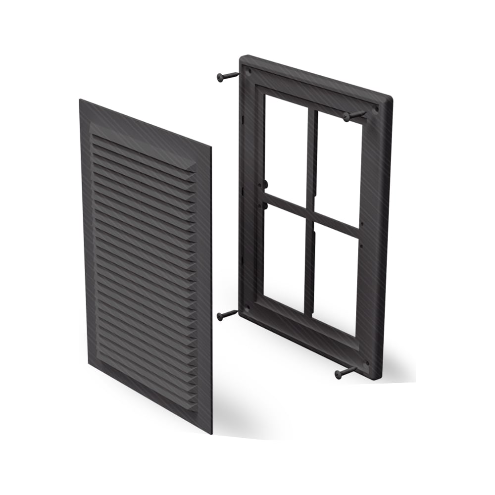 Изображение товара Решетка вентиляционная серия1 wood gray Zernberg 2518 10227011