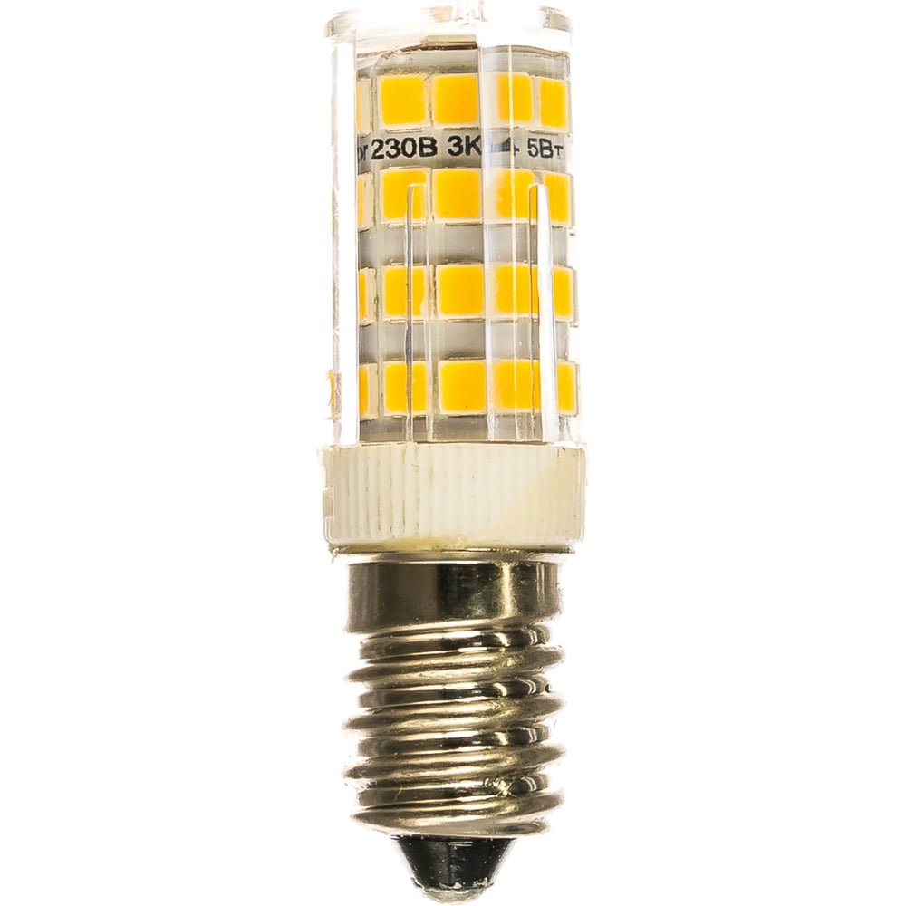 фото Светодиодная лампа эра led t25-5w-corn-840-e14, капсула, нейтральный б0033031