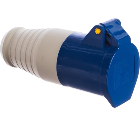 Изображение товара Переносная розетка ЭРА 213 2Р+РЕ 16А 220В IP44 Б0032861