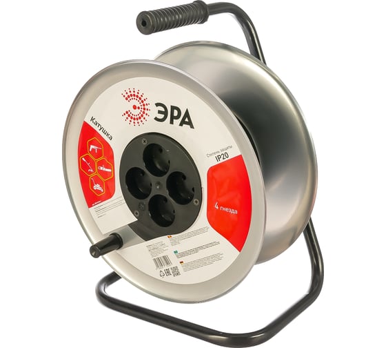 Изображение товара Металлическая катушка ЭРА K-M-4 без заземления 4гн Б0033024