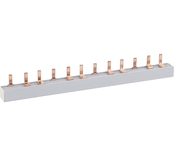 Изображение товара Соединительная шина ЭРА NO-222-09 тип PIN для 4-ф нагр. 63А 54 мод., 10 штук Б0033385
