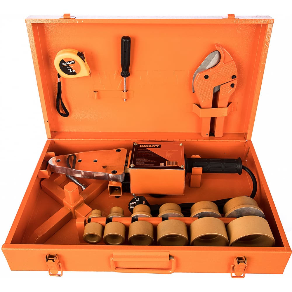 Аппарат для сварки пластиковых труб Gigant GPW-1700, фото 4