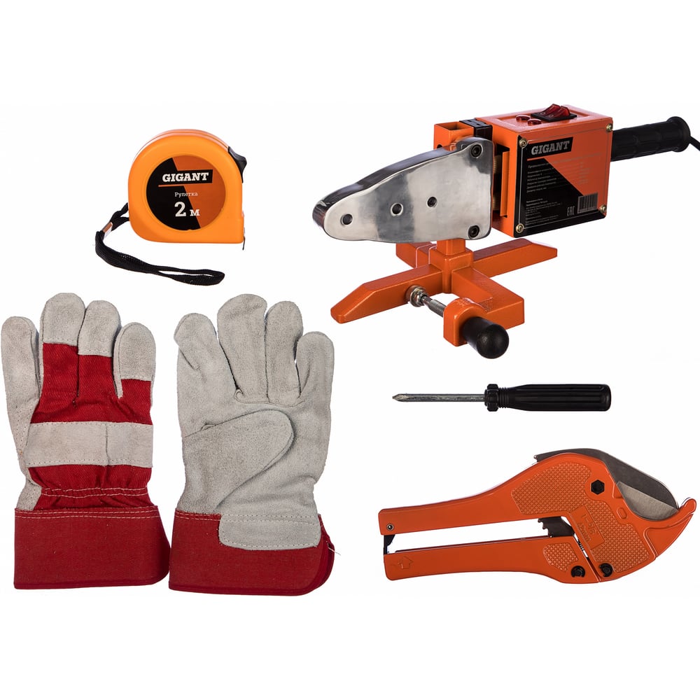 Аппарат для сварки пластиковых труб Gigant GPW-1700, фото 5