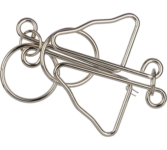 Изображение товара Металлическая головоломка DELFBRICK DLM-47 Бабочка, 6 элементов 569973