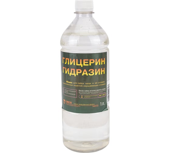 Изображение товара Глицерин гидразиновый 1 л Connector GL-GIDFL-SPIRT1000