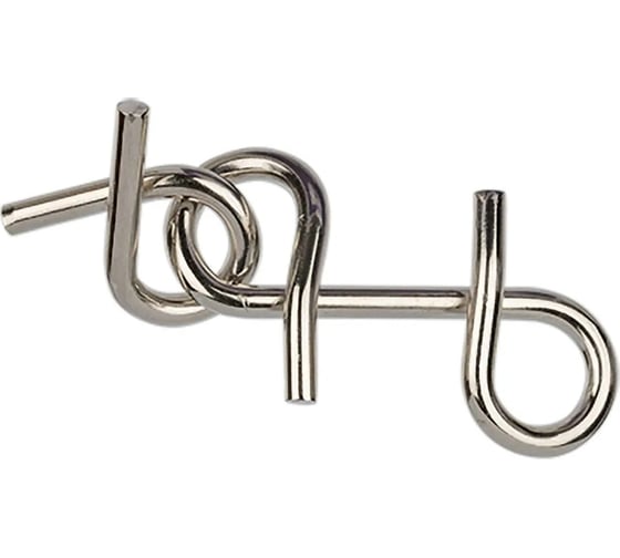 Изображение товара Металлическая головоломка DELFBRICK DLM-06 Петельки, 2 элемента 569862