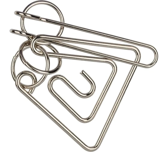 Изображение товара Металлическая головоломка DELFBRICK DLM-34 Лабиринт, 5 элементов 569915