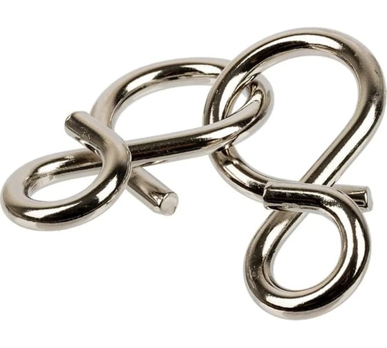 Изображение товара Металлическая головоломка DELFBRICK DLM-04 Петельки, 2 элемента 412932