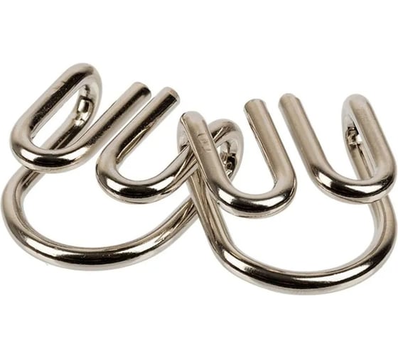 Изображение товара Металлическая головоломка DELFBRICK DLM-01 М-узел, 2 элемента 362475