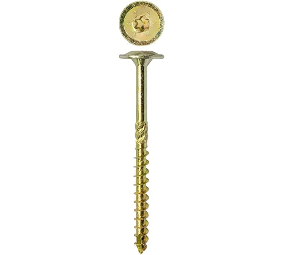 Изображение товара Конструкционный саморез Daxmer с прессшайбой, TORX 8x100 мм, 50 шт. 00-00468433