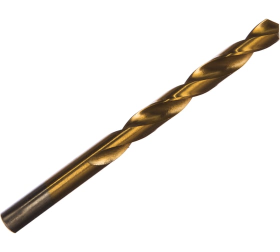 Изображение товара Сверло спиральное по металлу HSS TiN в блистере TDB095NTB (9.5х125х81 мм) Thorvik 52442