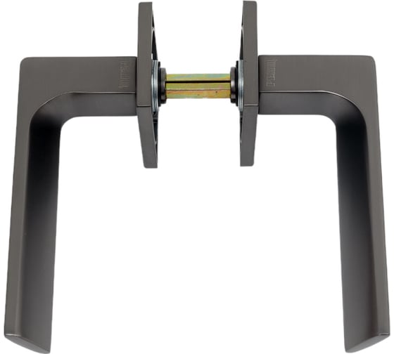 Изображение товара Дверная ручка Ренц Румо, матовый черный никель INDH 325-03 slim MBN