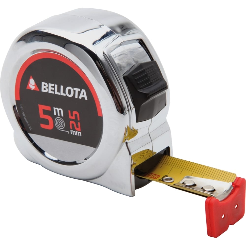 Рулетка Bellota рулетка bellota 50012 8bl с двойным крючком 8 м x 25 мм автоблокировка