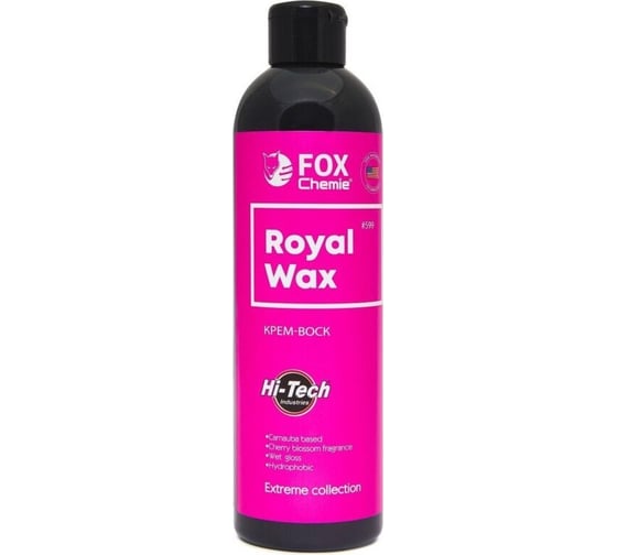 Изображение товара Крем-воск для защиты кузова Fox Chemie с вишневым ароматом royal wax 599