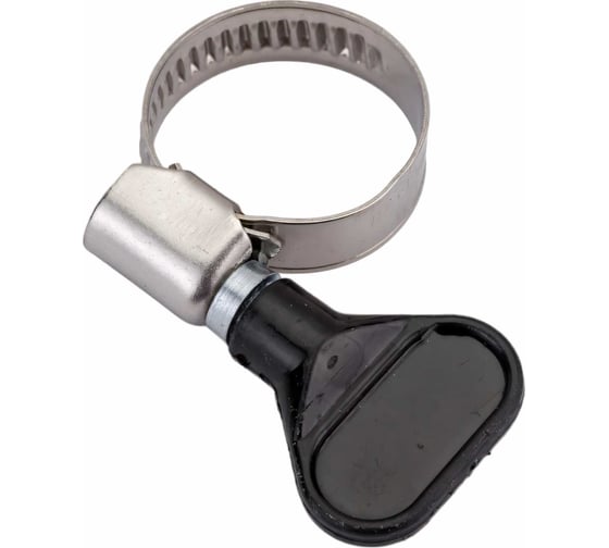 Изображение товара Червячный хомут СВК с бабочкой, нержавеющий, w2/9 мм, 12 - 22 мм SVK-HW2022 Н0000026597