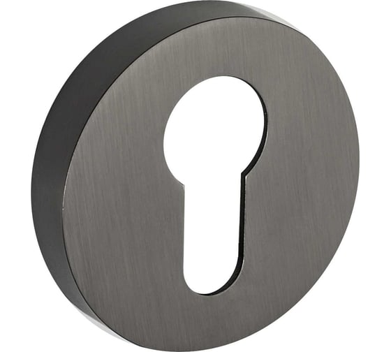 Изображение товара Накладка на цилиндр Ренц матовый черный никель INET 06 MBN