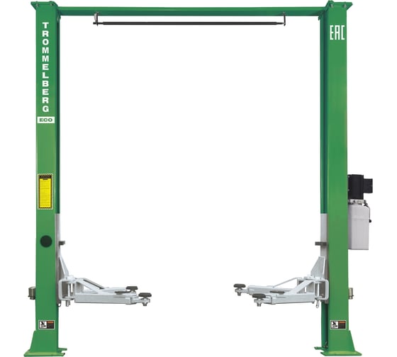 Изображение товара 2-х стоечный электрогидравлический подъемник Trommelberg eco1140a, г/п 4,0 тонны, верхняя синхронизация 220в ECO1140A.220