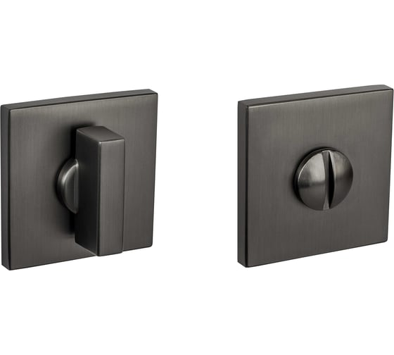 Изображение товара Завертка к ручкам Ренц матовый черный никель INBK 03 slim MBN