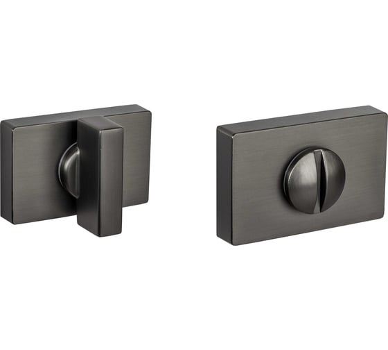 Изображение товара Завертка к ручкам Ренц матовый черный никель INBK 01 MBN