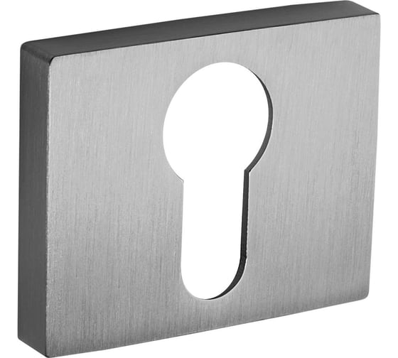 Изображение товара Накладка на цилиндр Ренц супер сатин хром INET 01 SSC