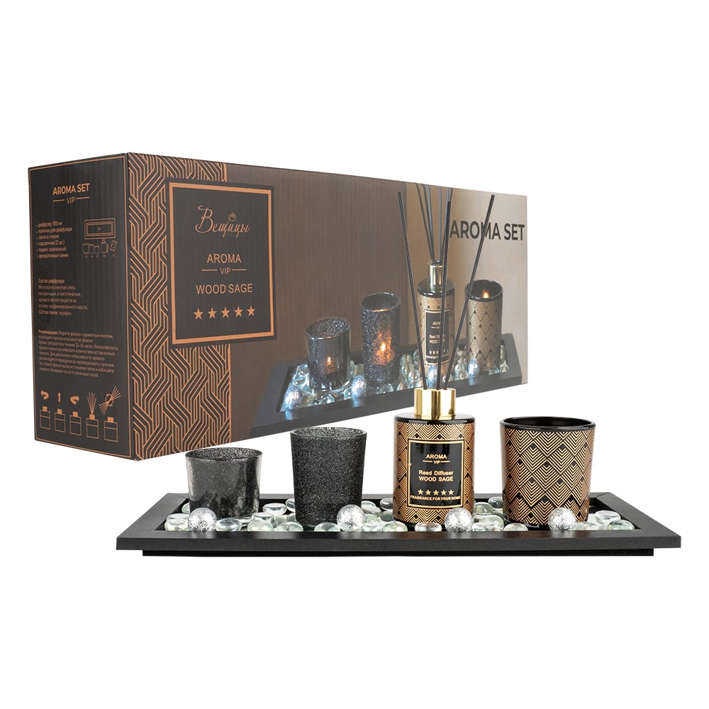 Изображение товара Арома сет Вещицы wood sage 377х147х90 ARD-26