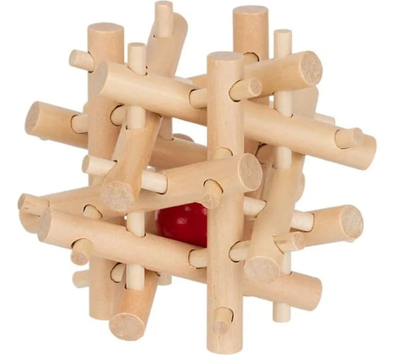 Изображение товара Деревянная головоломка DELFBRICK DLS-13 12 сестер, 24 элемента 554941