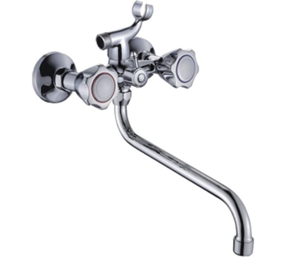 Изображение товара Смеситель для ванны INGROSSO гусак S 38 см 233-309 УТ-00041653