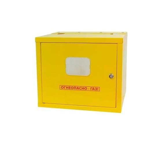 Изображение товара Шкаф RISPA для газ. счетч. метал. желтый межос. 250мм с дверцей ВК G4, G6 (2,0л) В310*Ш355*Г220 ШГСД 2,0л 250мм межосевое ШГСД-2.0-250