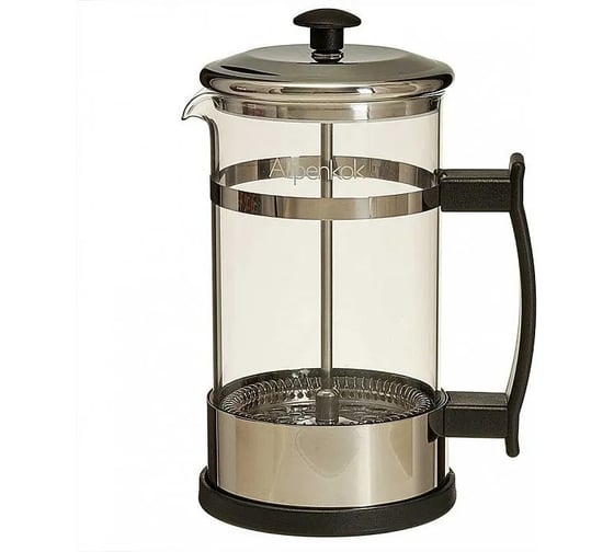 Изображение товара Френч-пресс ALPENKOK 600 мл AK-729/60 24 черный Р1-00017513