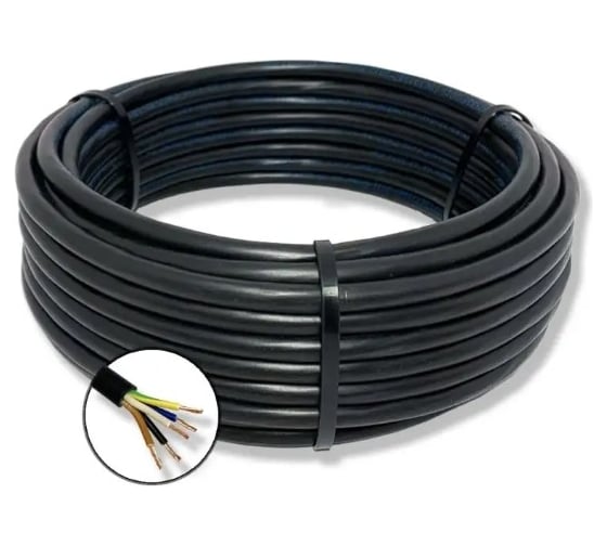 Изображение товара Гибкий автомобильный кабель ПРОВОДНИК КГВВА 5x1 мм2, 200м OZ245319L200