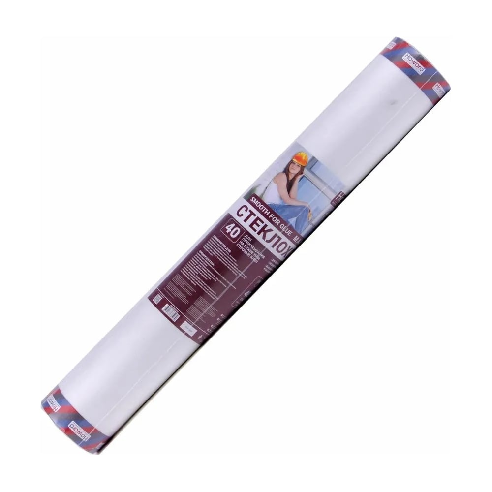 Изображение товара Малярный стеклохолст HOWARD Smooth 40г/м2 1м х 50м финское качество
