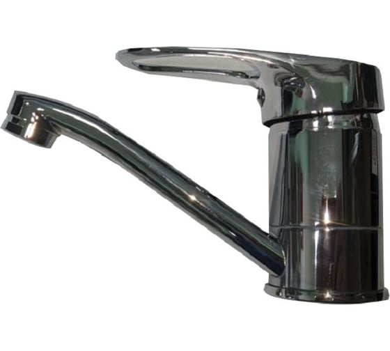 Изображение товара Смеситель для раковины (мойки) INGROSSO гусак 18 см, картридж 40 мм, шпилька 455-25 УТ-00041754