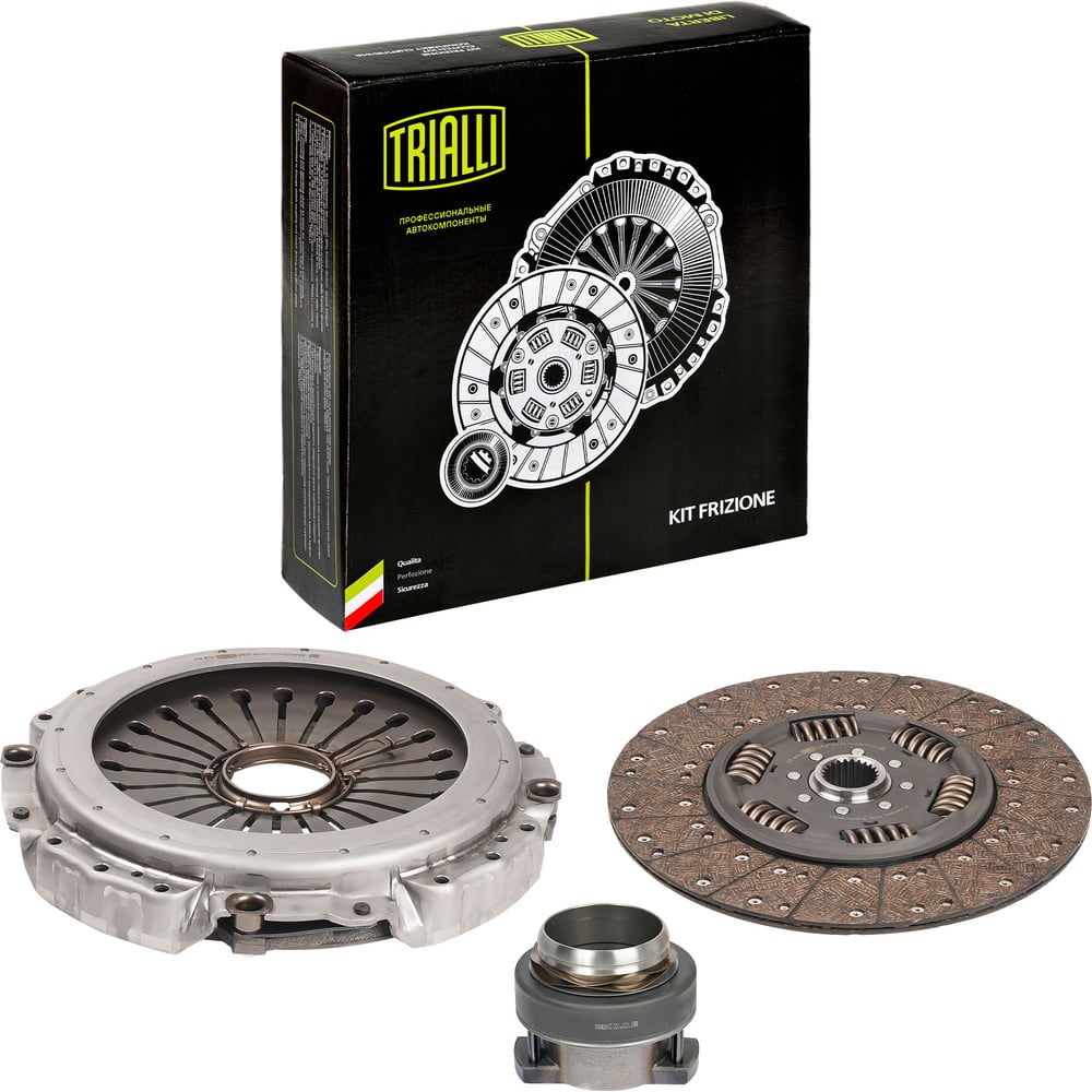 Изображение товара Комплект сцепления для Scania G 400 P 400 R 400 с муфтой TRIALLI FR 817