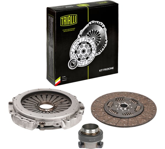 Изображение товара Комплект сцепления для автомобилей Scania G 400/P 400/R 400 (03-) (K432-62/K432-20) с муфтой TRIALLI FR 817