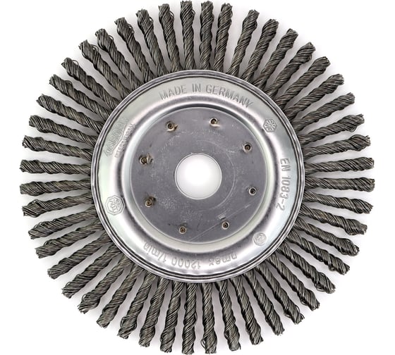 Изображение товара Щетка дисковая жгутовая 178x6х22.2 мм, ворс сталь 0.50 мм, 48 жгутов OSBORN 026.051-9906